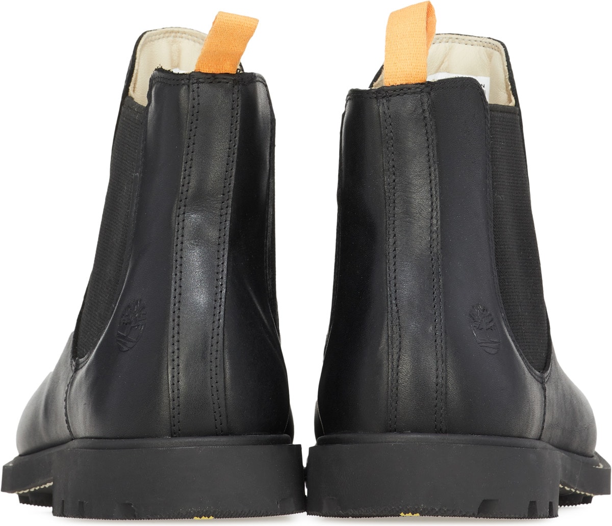 Timberland: Noir  Bottine cambrée Belanger EK+ en cuir- Noir Noir - 5