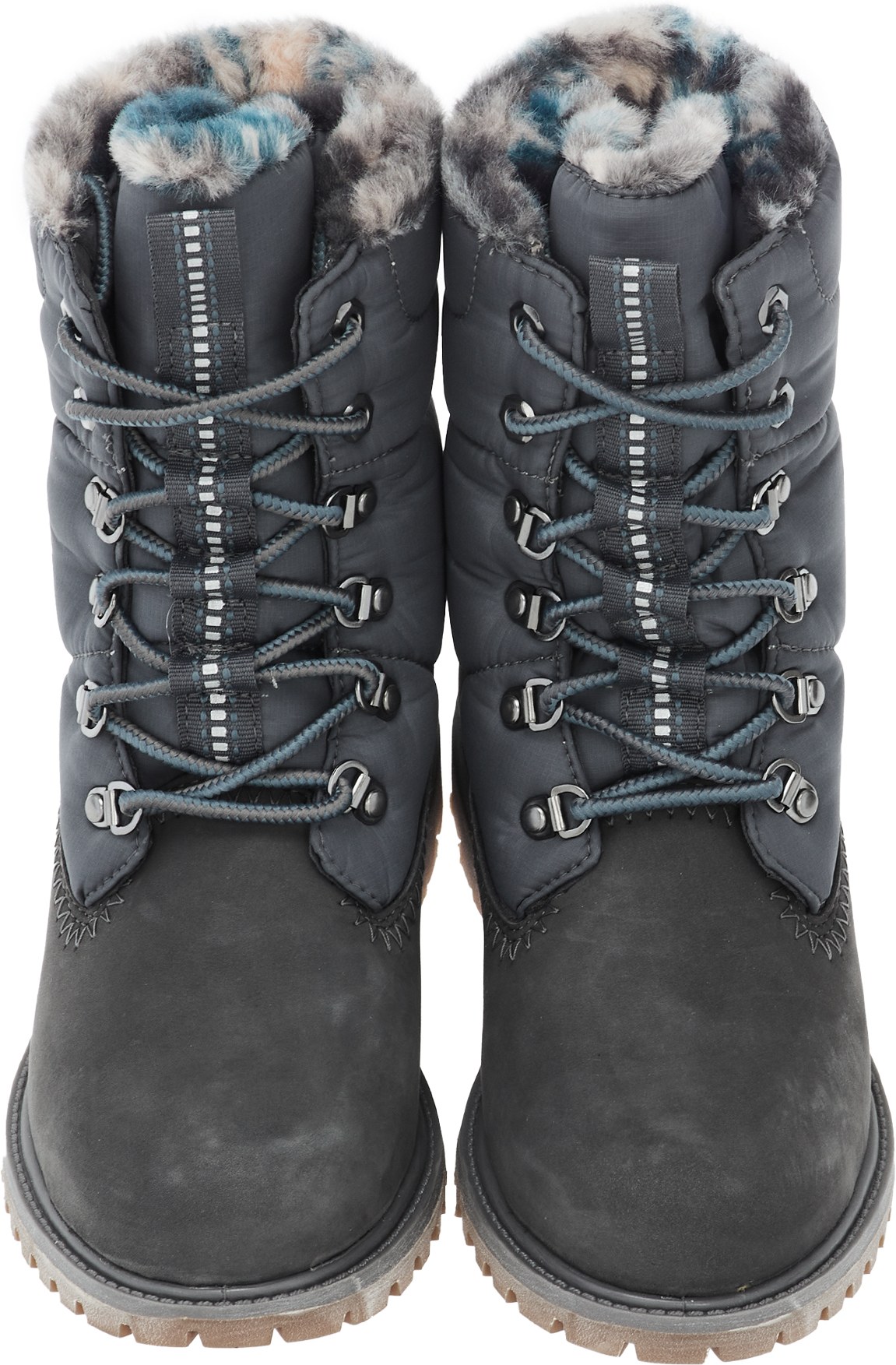 Timberland: Gris Bottes imperméable Premium 6 puces en cuir Gris - 4