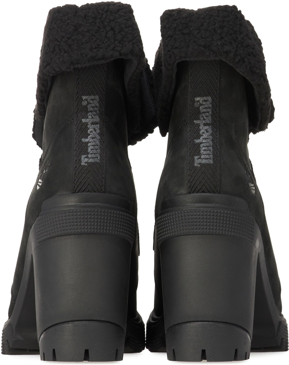 Timberland: Noir Bottes Chaude Lana Point à tige Repliable Noir - 5