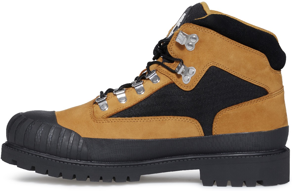 Timberland: Neutrals Heritage Waterproof Rubber-Toe Hiking Boot - 2