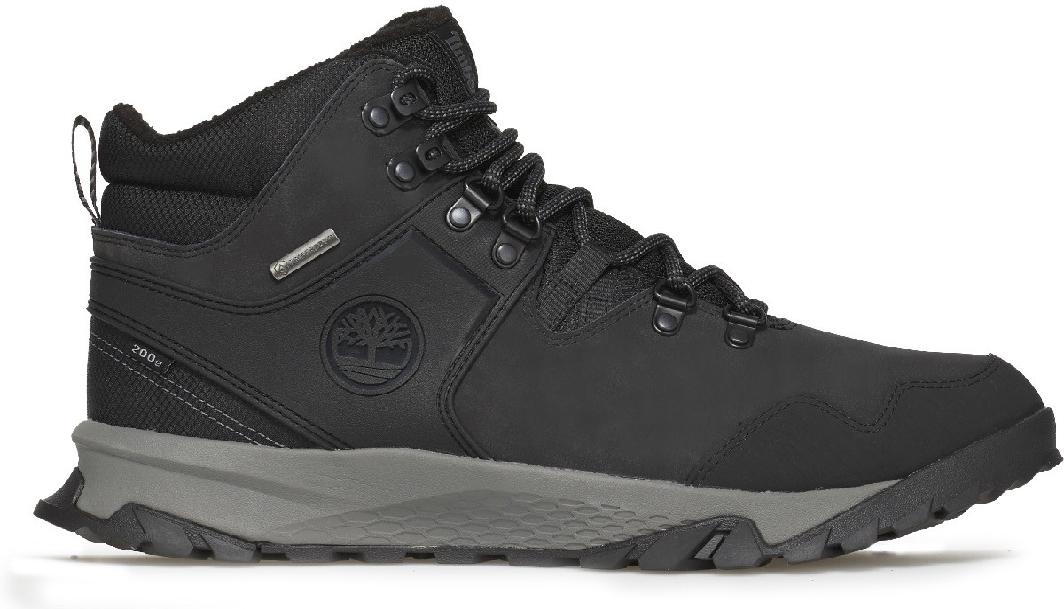 Timberland: Black Lincoln Peak Waterproof Hiking Boot - 1