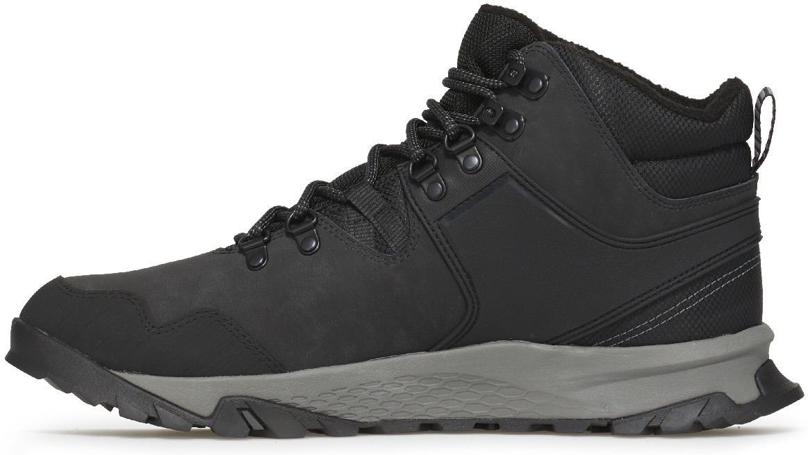 Timberland: Black Lincoln Peak Waterproof Hiking Boot - 2