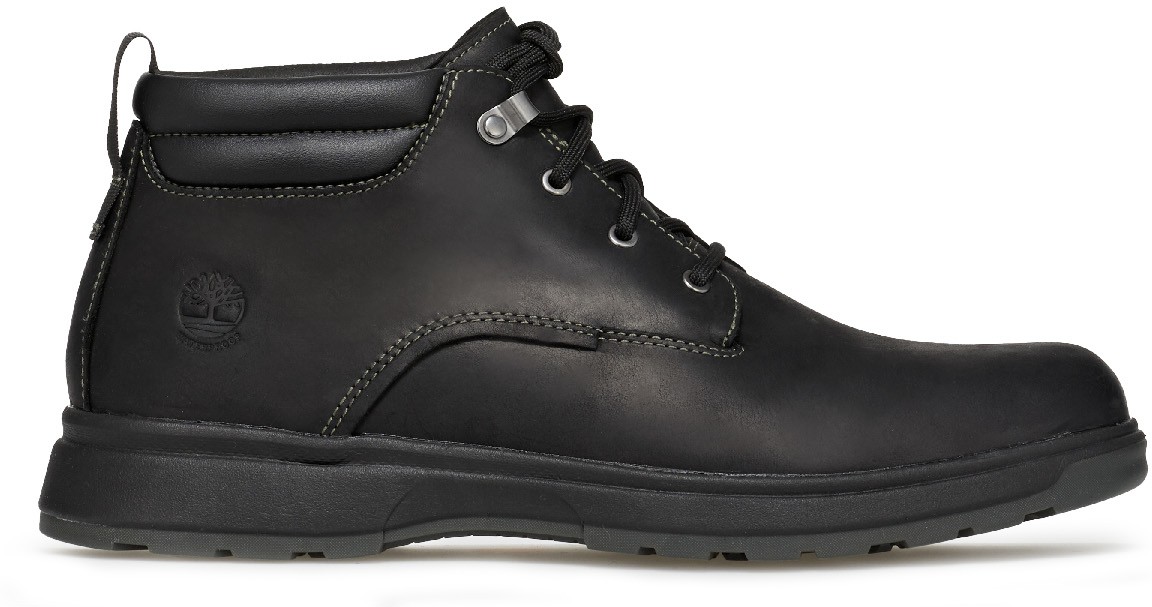 Timberland: Black Atwells Ave Waterproof Chukka Boot - 1