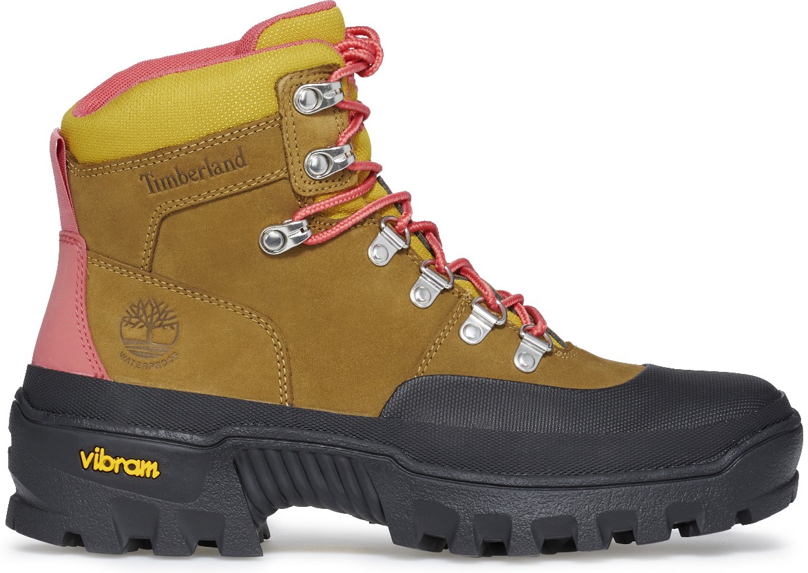 Timberland: Vert Bottes de Randonnée VIBRAM® Euro à Embout Coquille Vert - 1