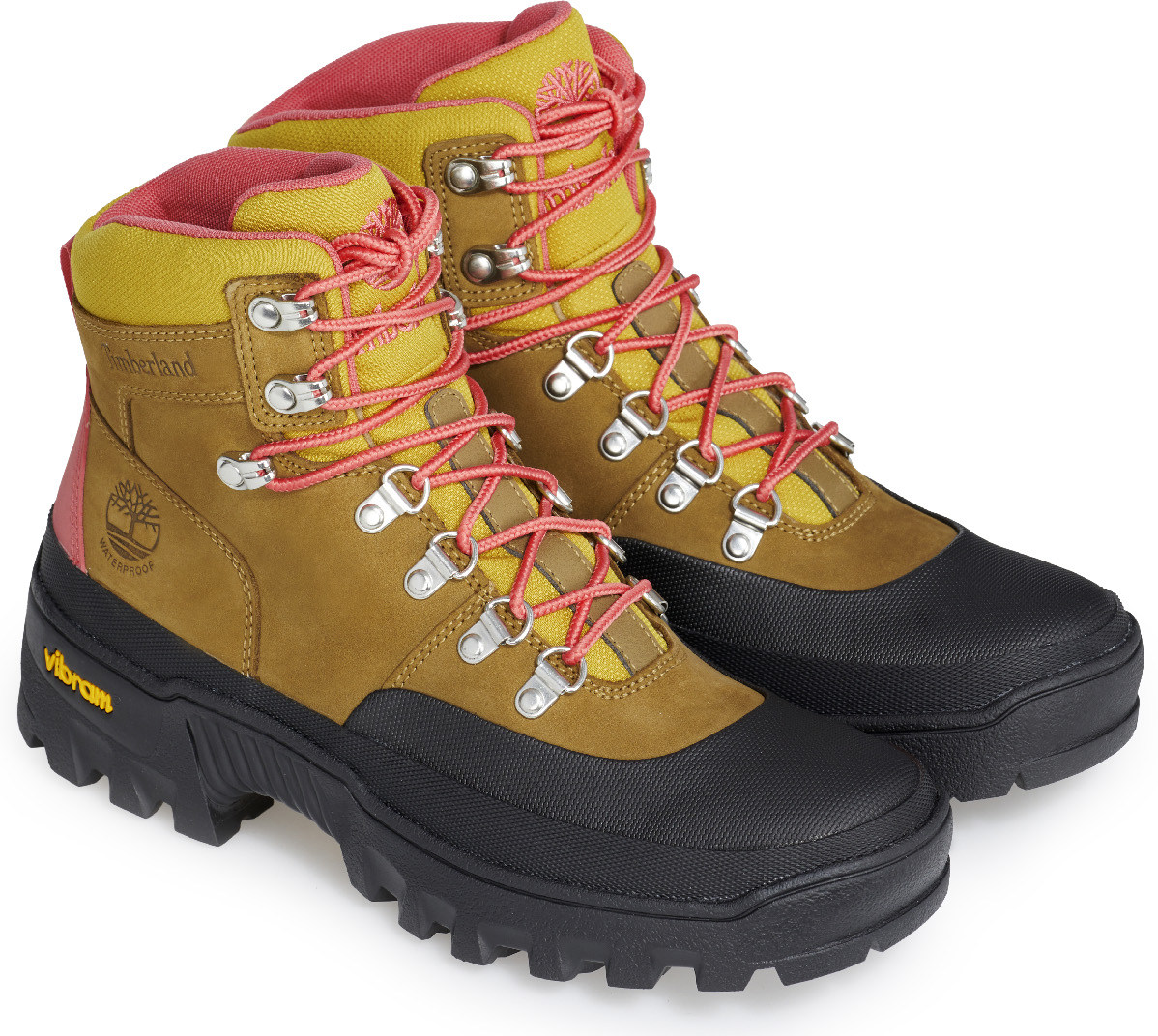 Timberland: Green VIBRAM® Euro Hiker Shell Toe Boots - 4