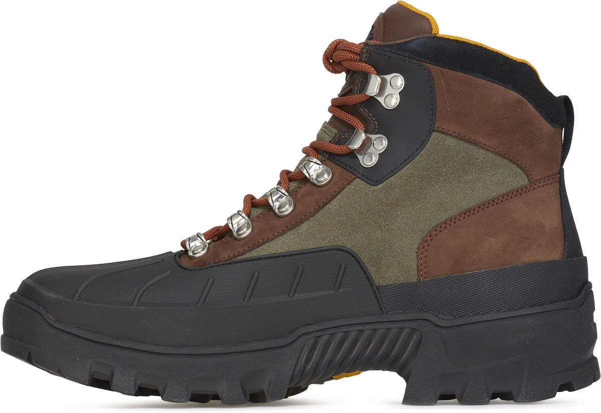 Timberland: Brown Vibram® Waterproof Mid Hiker - 2