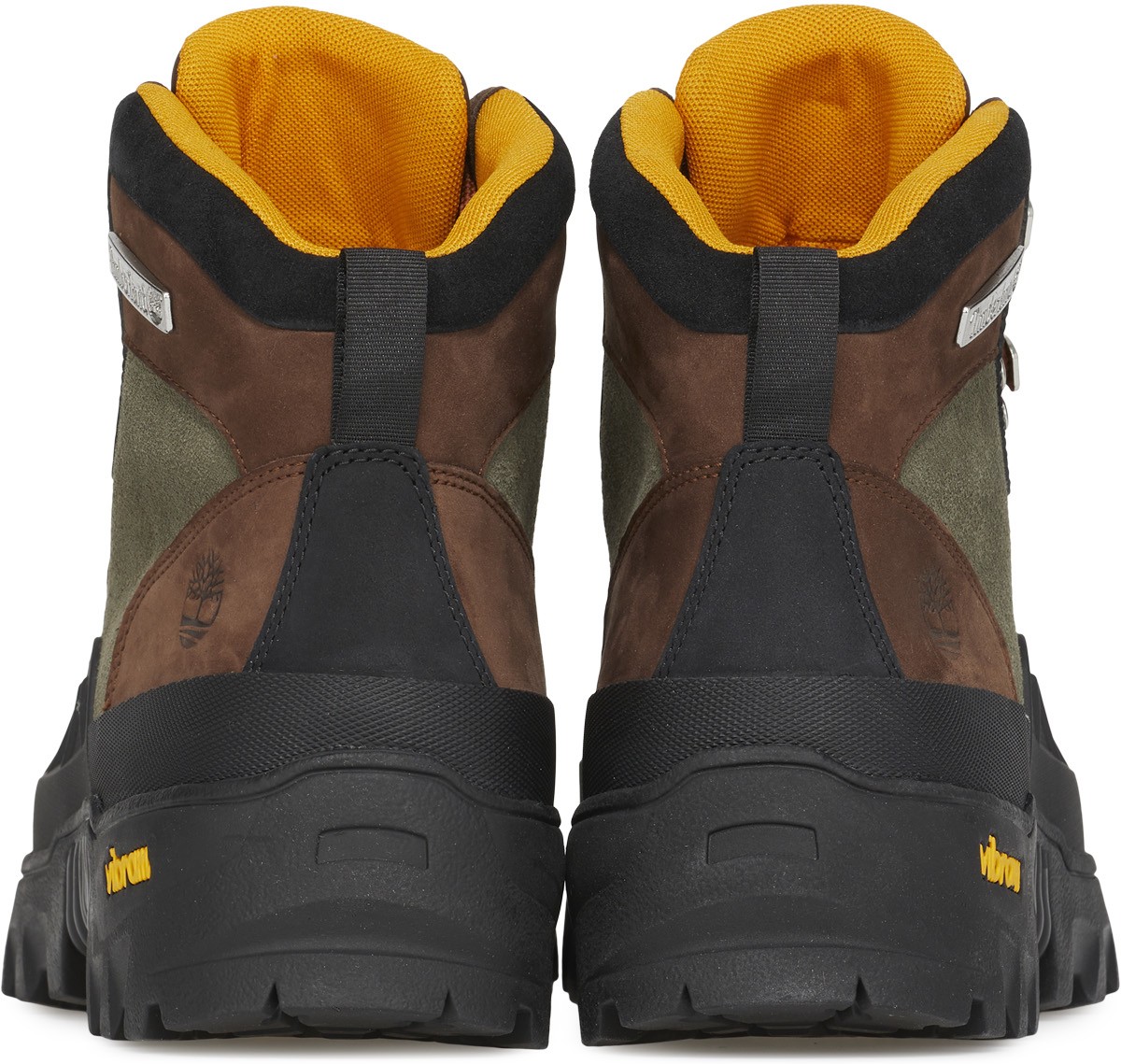 Timberland: Brown Vibram® Waterproof Mid Hiker - 5