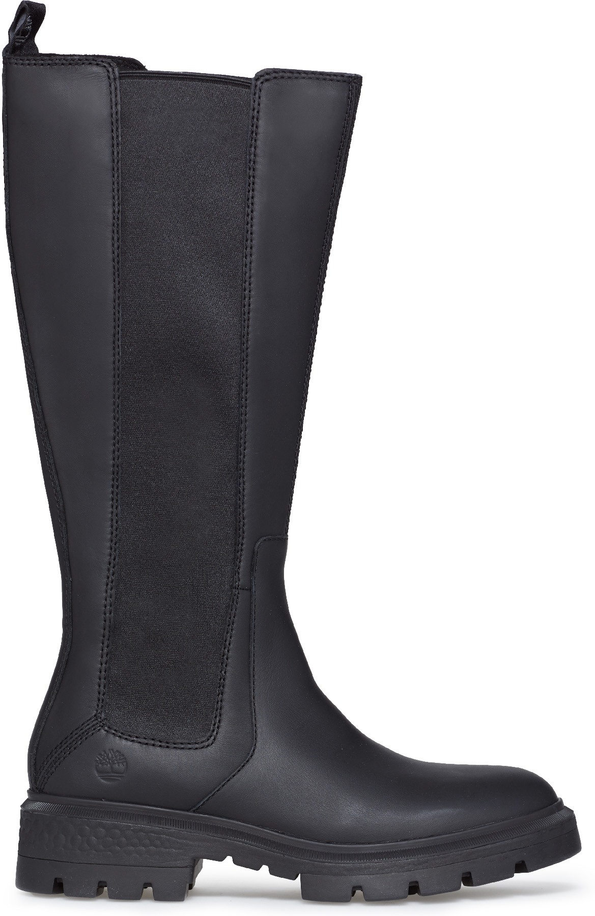 Timberland: Black Cortina Valley Tall Boot - 1