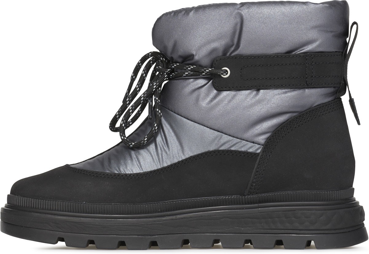 Timberland: Black Ray City Waterproof Puffer Mid Boots - 2