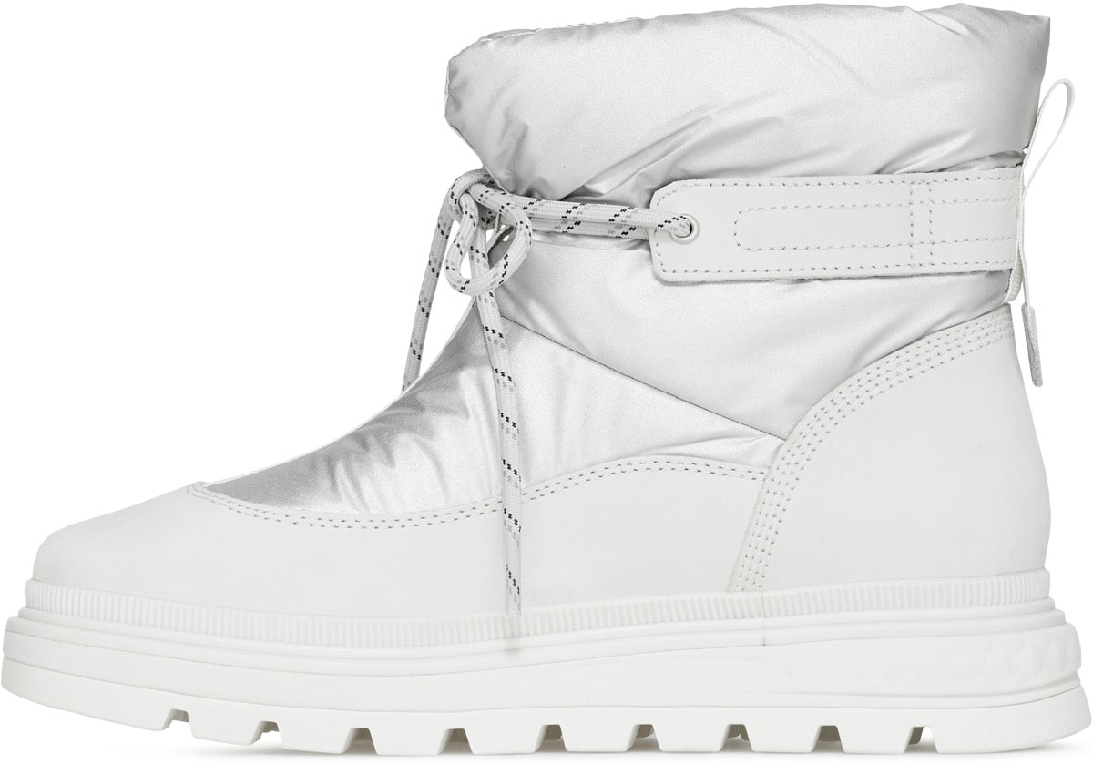 Timberland: White Ray City Waterproof Puffer Mid Boots - 2