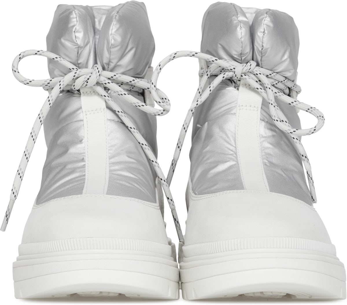 Timberland: White Ray City Waterproof Puffer Mid Boots - 3