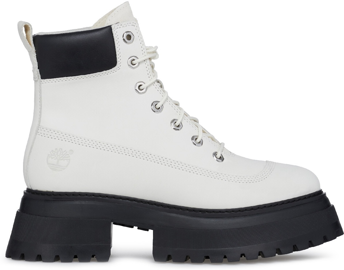 Timberland: Blanc Bottes Lacée Sky 6-Inch Blanc - 1