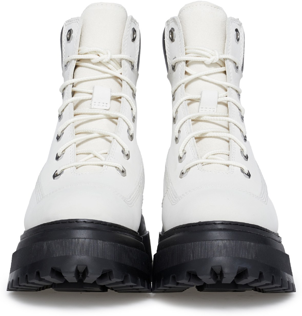 Timberland: Blanc Bottes Lacée Sky 6-Inch Blanc - 3