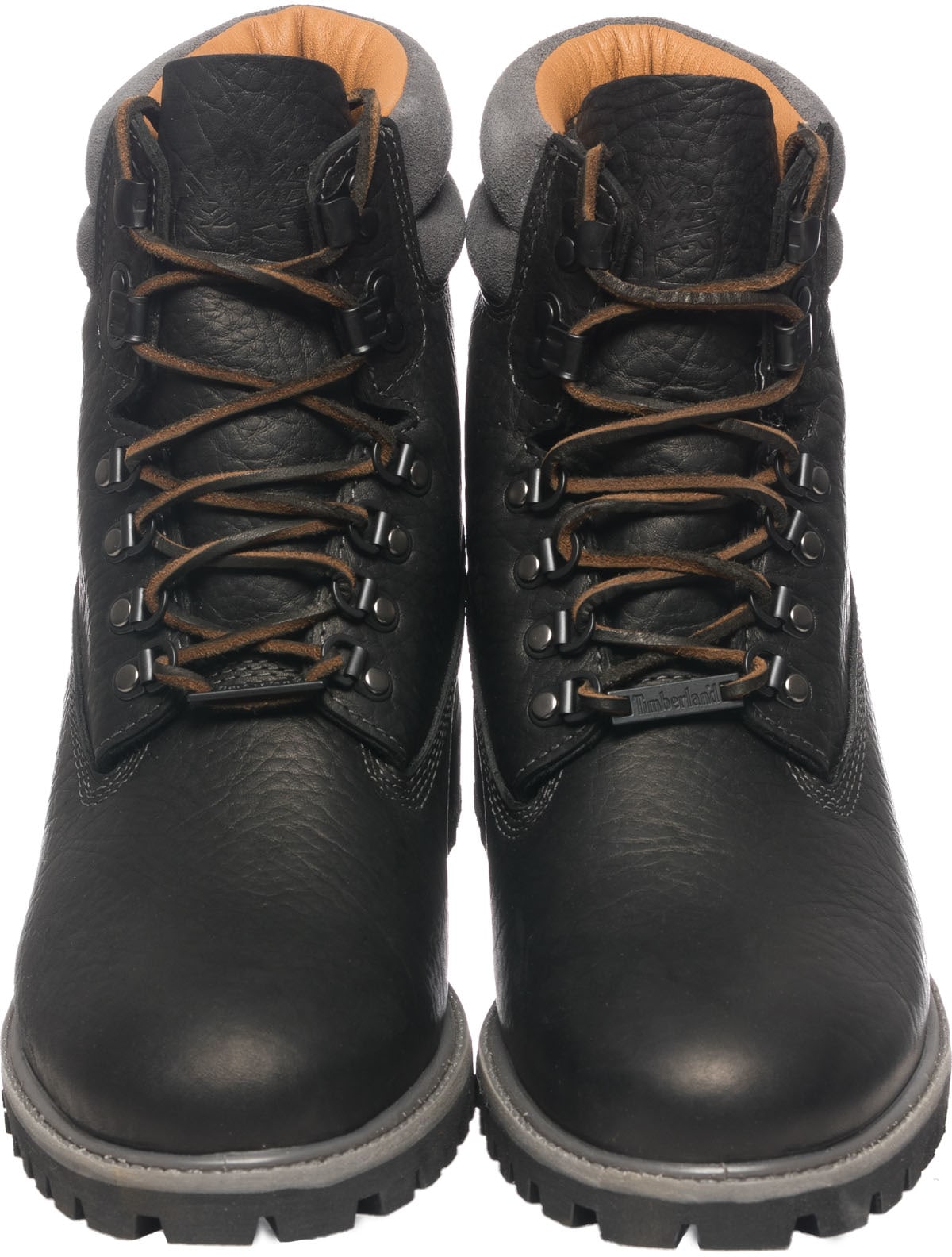 Timberland: Black Six Inch Premium Boots - 4