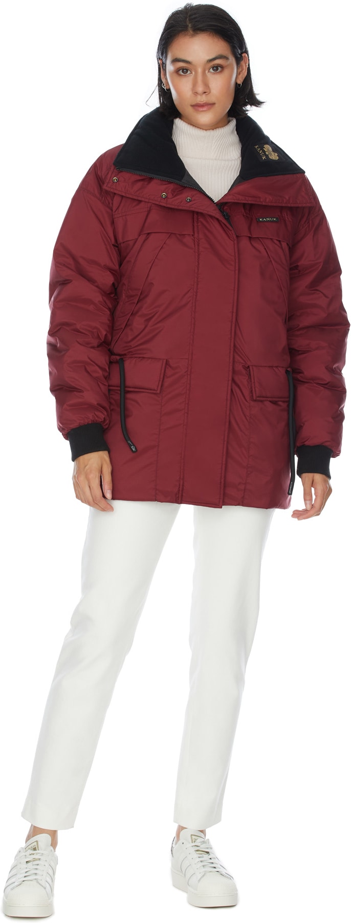 Kanuk: Rouge Manteau Typha Rouge - 4