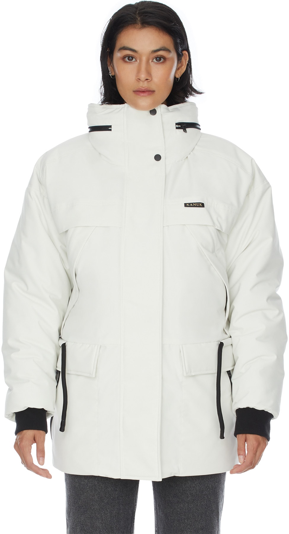 Kanuk: Blanc Manteau Typha Blanc - 1