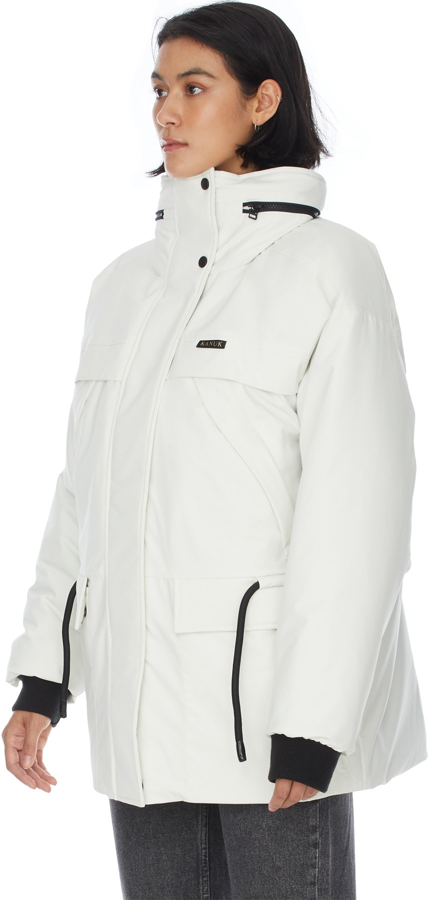 Kanuk: Blanc Manteau Typha Blanc - 2