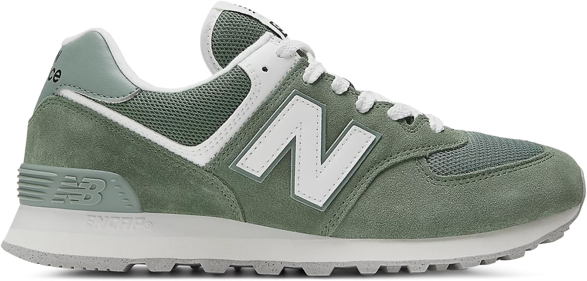 New Balance: Green 574 - 1