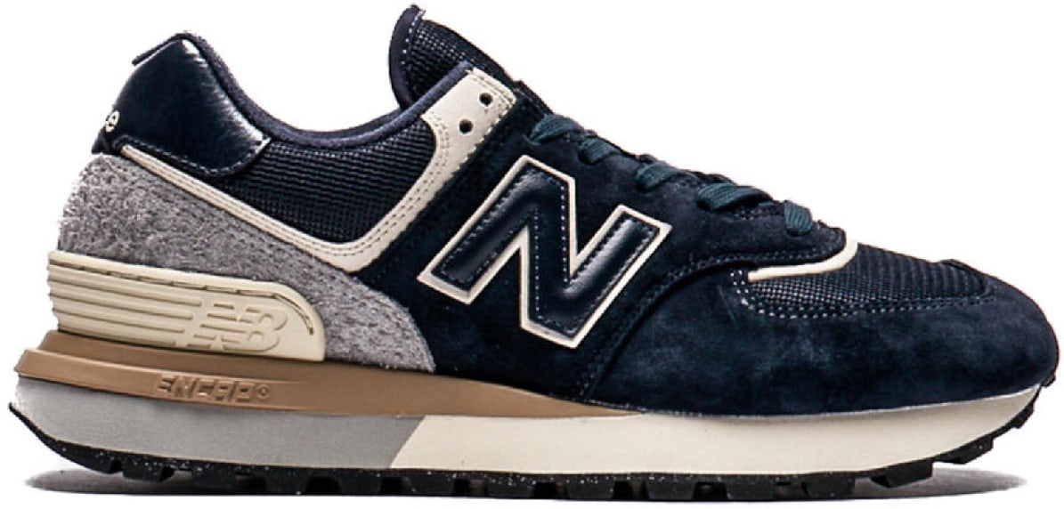 New Balance: Blue 574 Legacy - 1