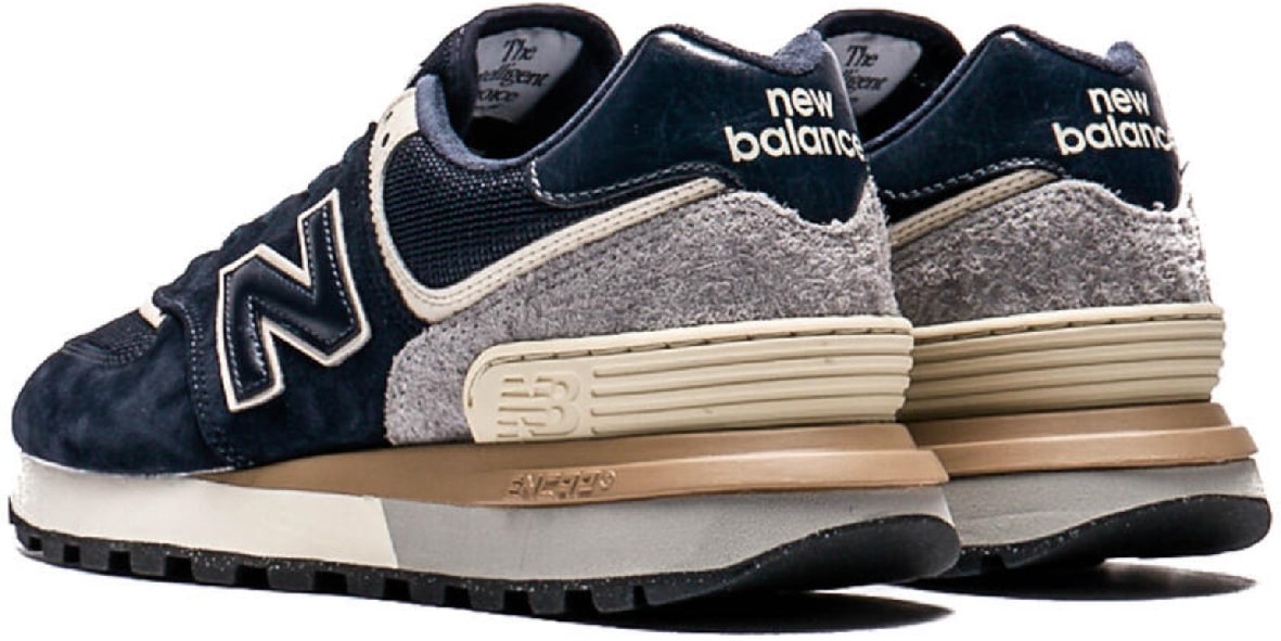 New Balance: Blue 574 Legacy - 3