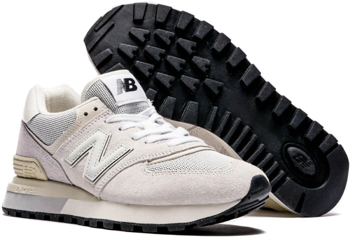 New Balance: Grey 574 Legacy - 4