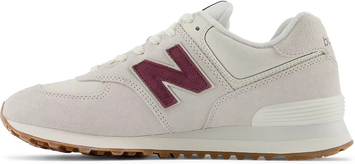 New Balance: White 574 - 2