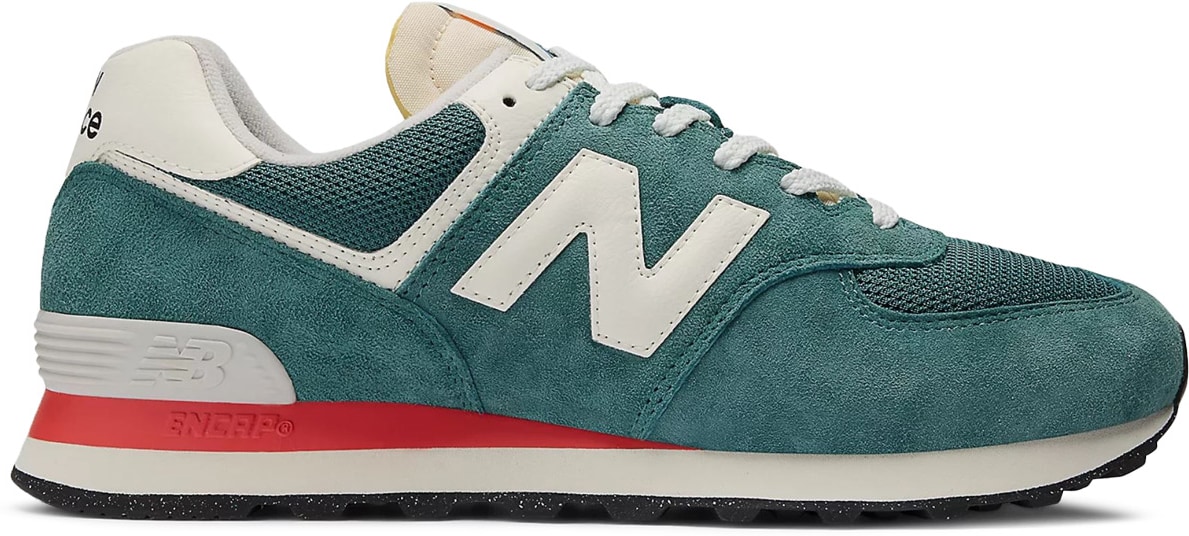 New Balance: Green 574 - 1