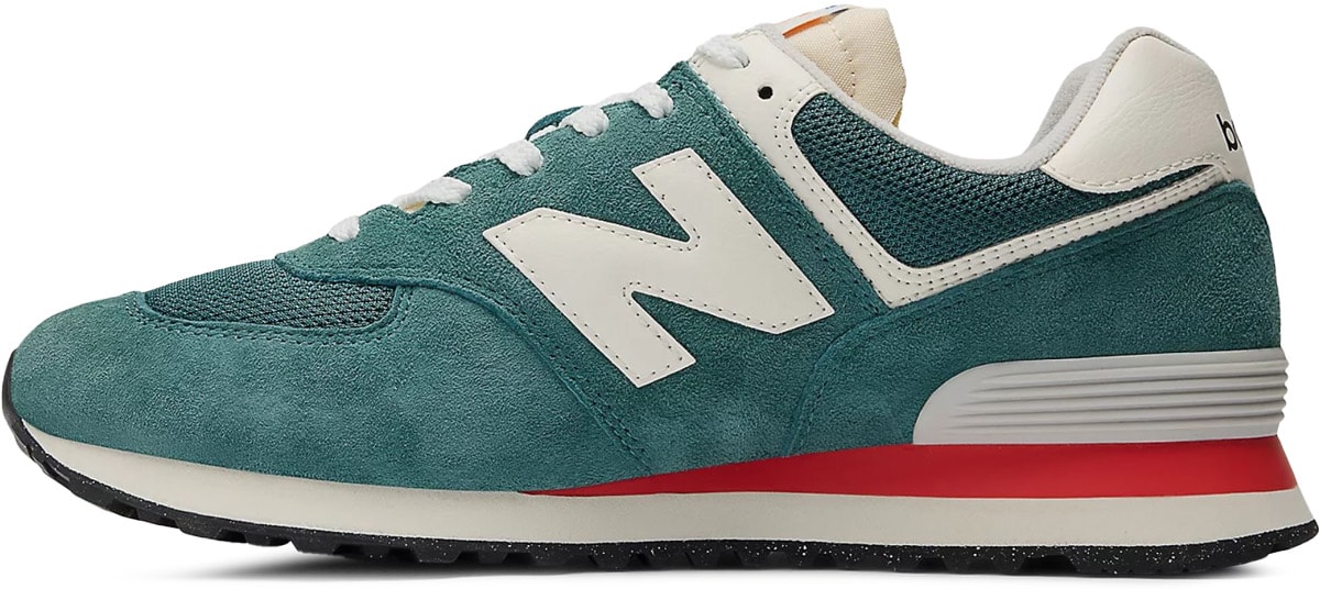 New Balance: Green 574 - 2