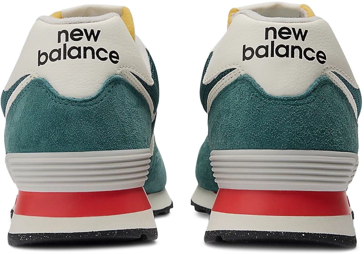 New Balance: Green 574 - 4