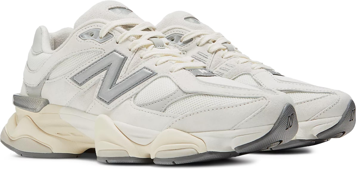 New Balance: White 9060 - 3