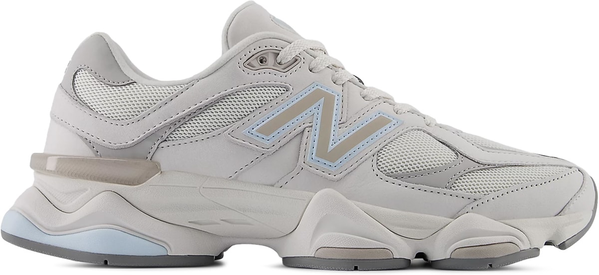 New Balance: Gris 9060 Gris - 1