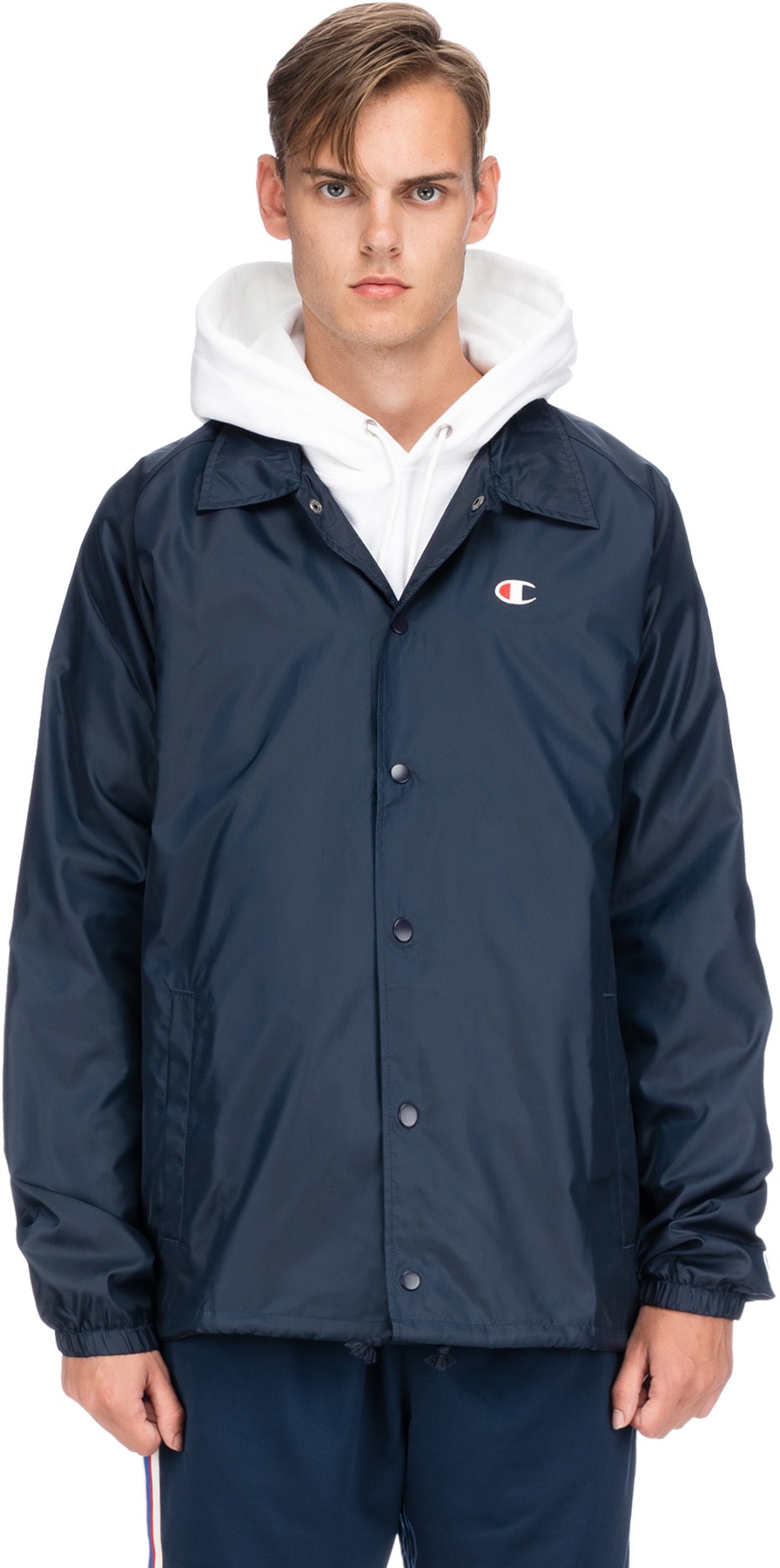 Champion: Blue Coaches Jacket - 1