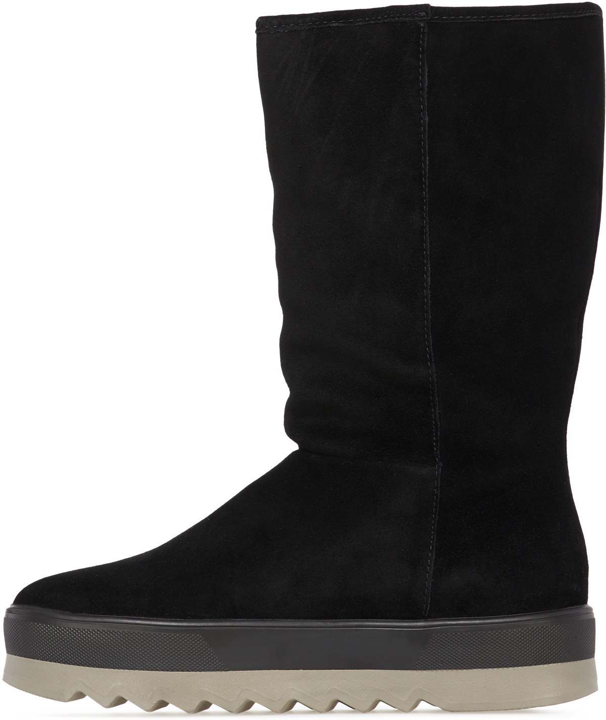 Cougar: Black Vail Suede Tall Boots - 2