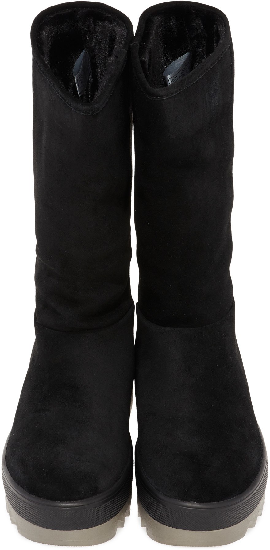 Cougar: Black Vail Suede Tall Boots - 4