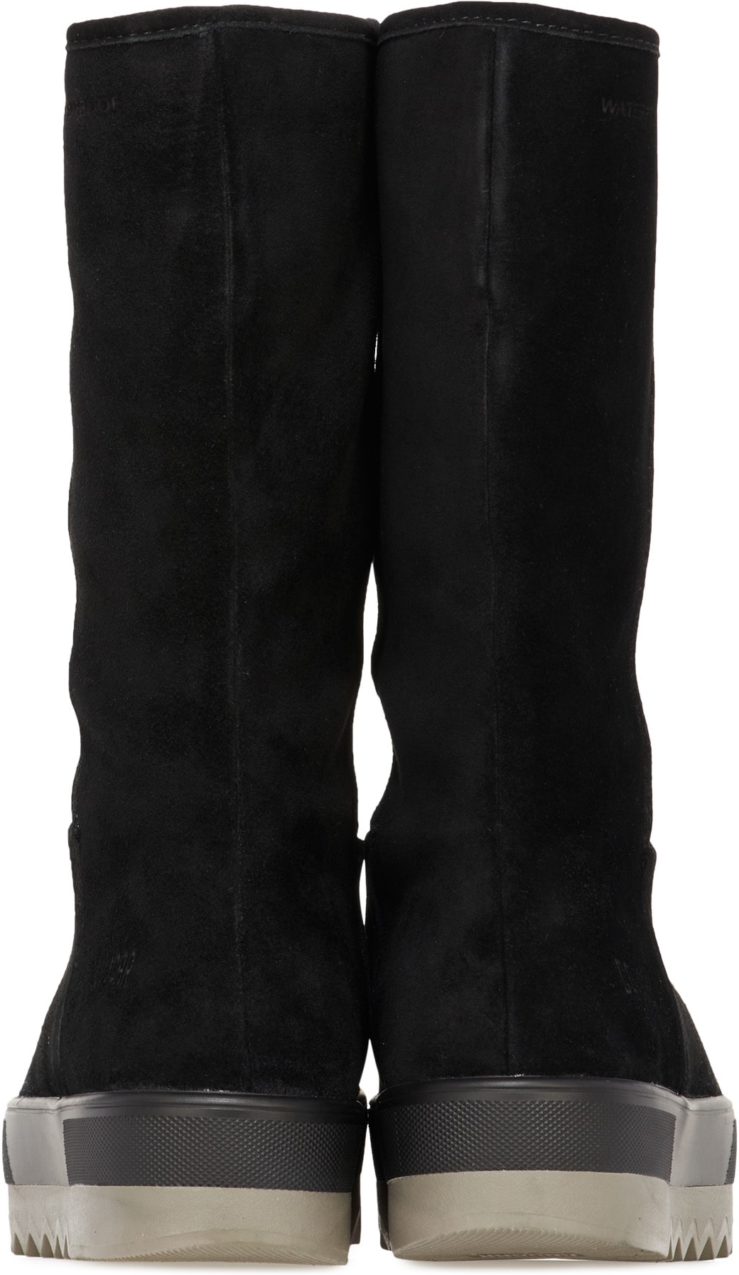 Cougar: Black Vail Suede Tall Boots - 5