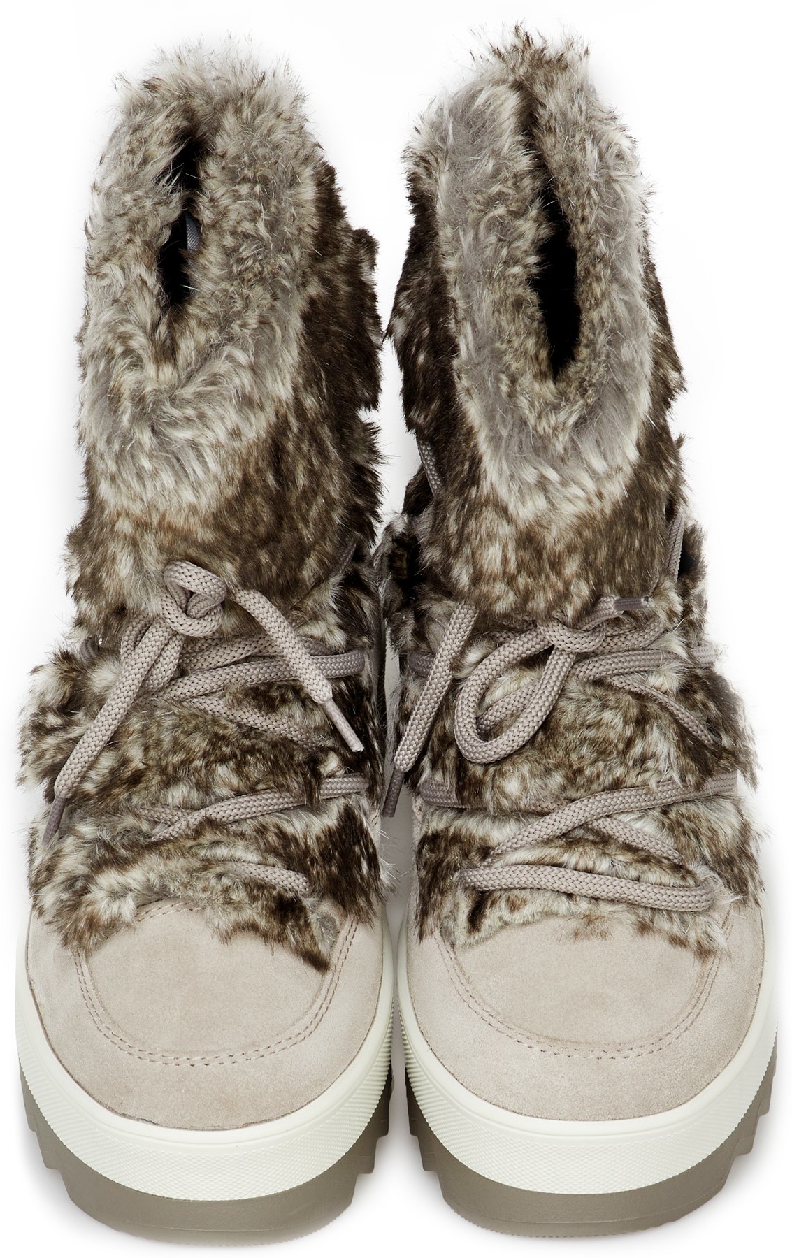 Cougar: White Vanity Suede Winter Boots - 4