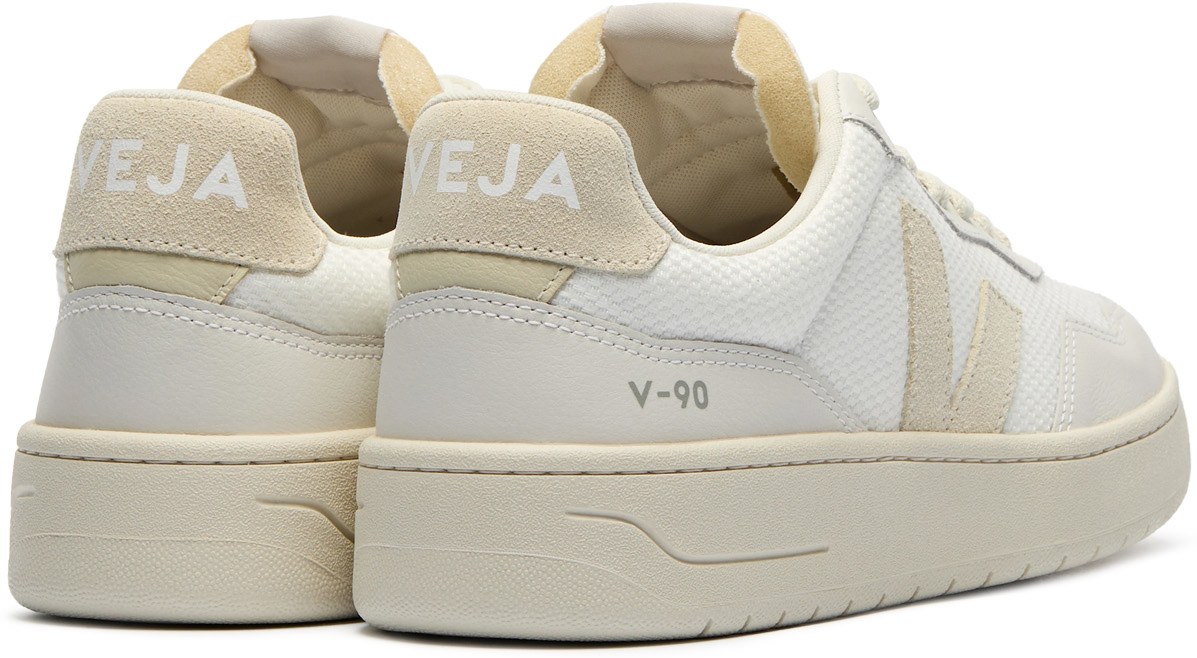 VEJA: Blanc V-90 B-Mesh Blanc - 3