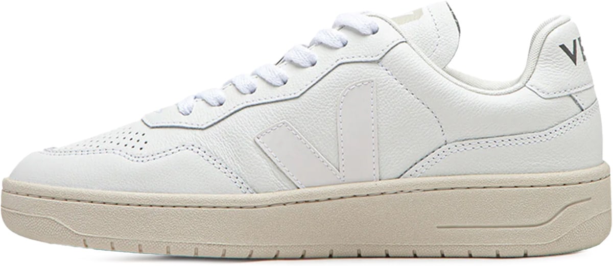 VEJA: White V-90 O.T. Leather - 2