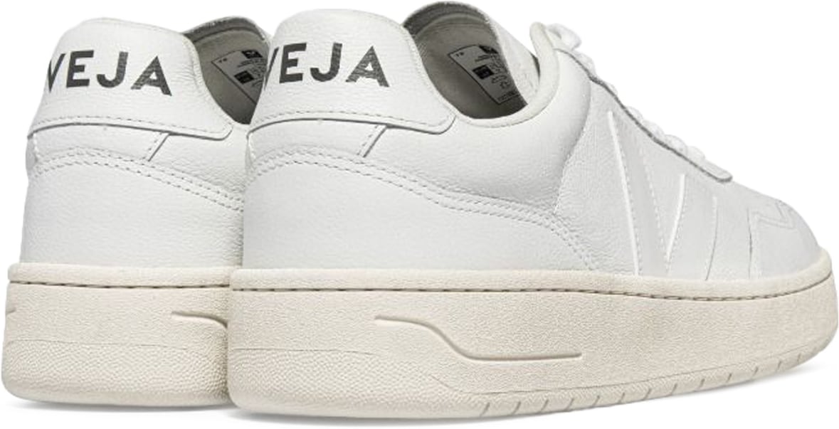 VEJA: Blanc V-90 O.T. Cuir Blanc - 4