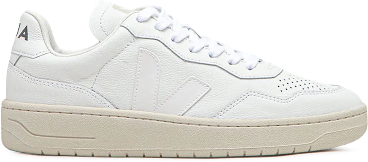 VEJA: White V-90 O.T. Leather - 1