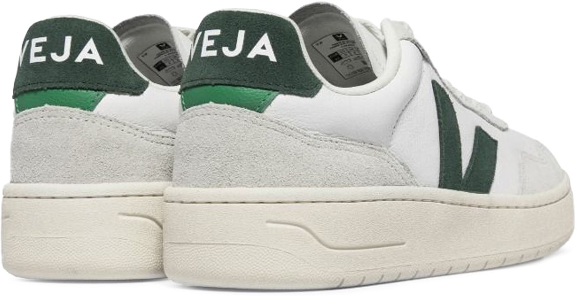 VEJA: Blanc V-90 O.T. Cuir Blanc - 4