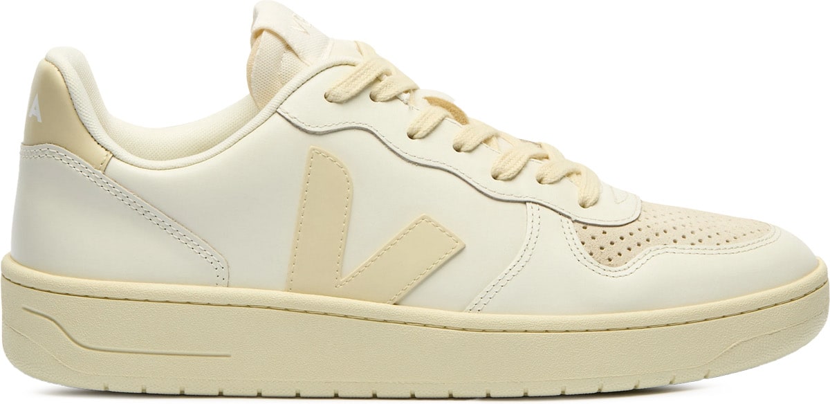 VEJA: Neutrals V-10 Prime Leather - 1