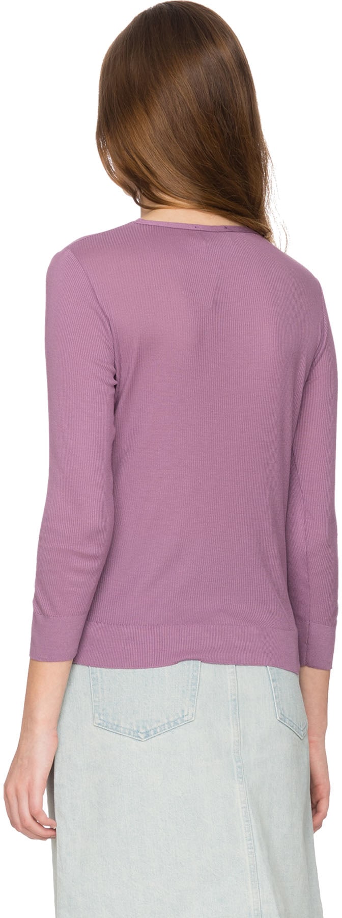 A.P.C.: Mauve T-Shirt Laya Mauve - 3