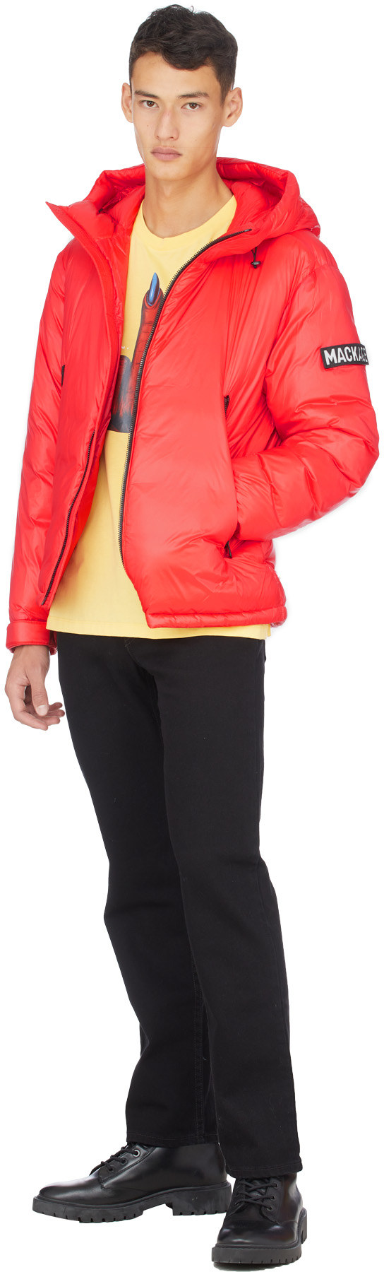 Mackage: Rouge Manteau Vic Rouge - 4