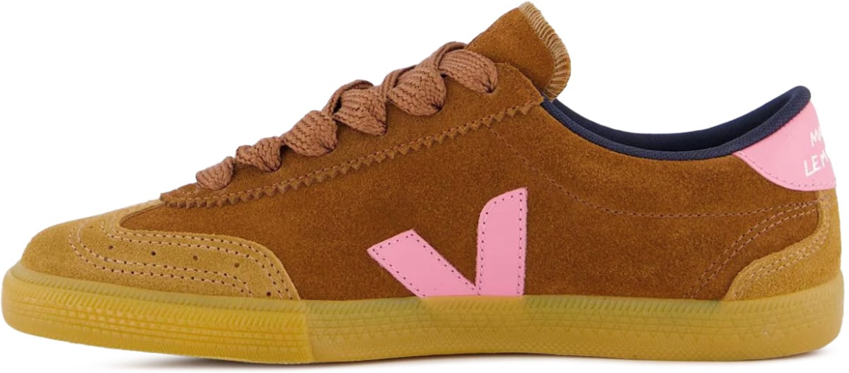 VEJA: Brown Volley Suede VEJA x Make My Lemonade - 2