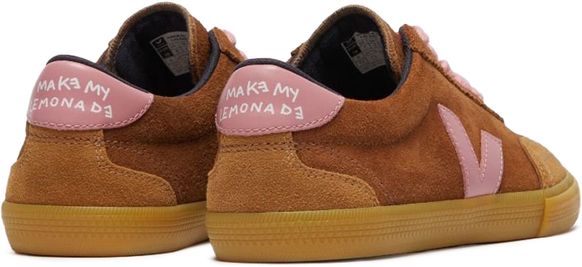 VEJA: Brown Volley Suede VEJA x Make My Lemonade - 4