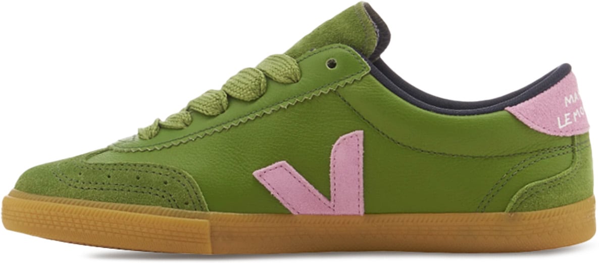 VEJA: Green Volley Leather VEJA x Make My Lemonade - 2