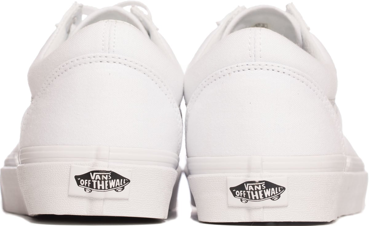 Vans: Blanc Old Skool Blanc - 4