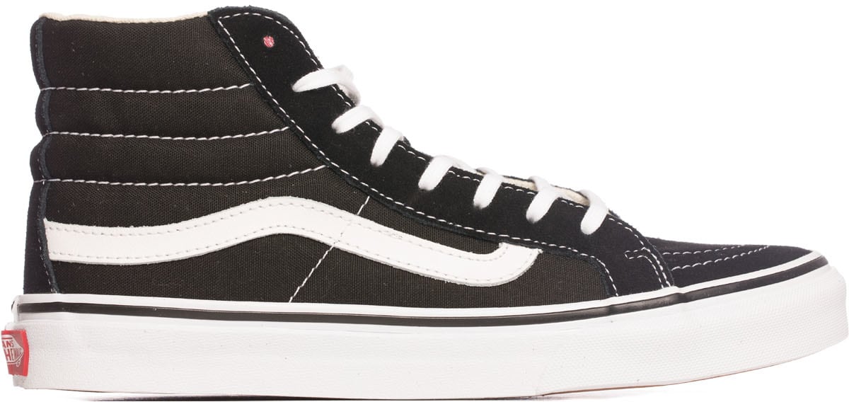 Vans: Black SK8-Hi Slim - 1