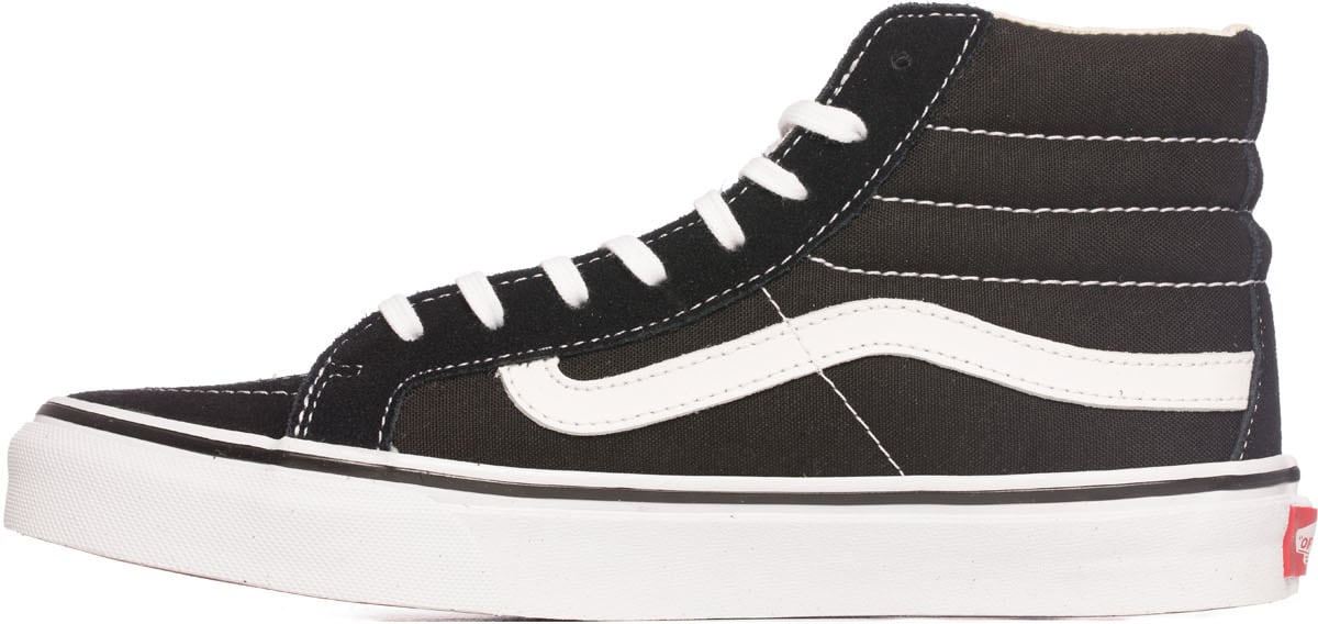Vans: Noir SK8-Hi Slim Noir - 2
